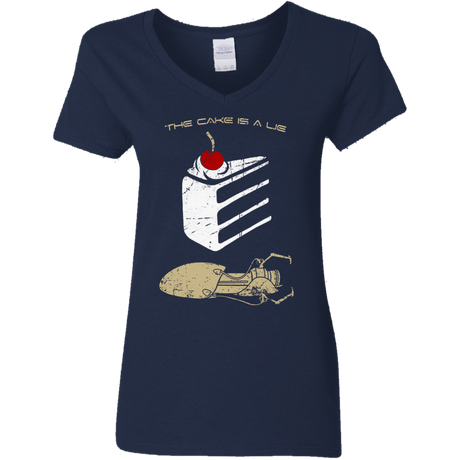 The Lie Women's V-Neck T-Shirt