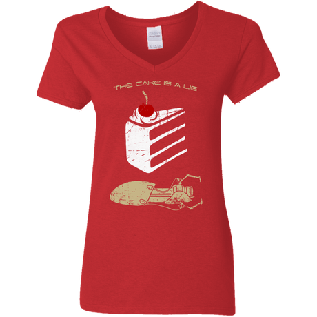 The Lie Women's V-Neck T-Shirt