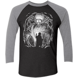 T-Shirts Vintage Black/Premium Heather / X-Small The light of Eärendil Men's Triblend 3/4 Sleeve
