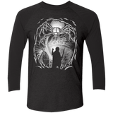 T-Shirts Vintage Black/Vintage Black / X-Small The light of Eärendil Men's Triblend 3/4 Sleeve