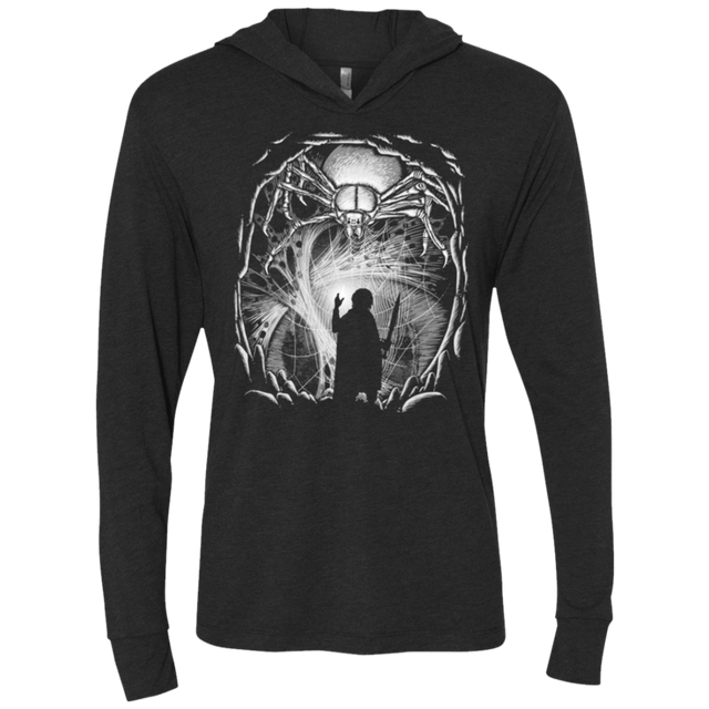T-Shirts Vintage Black / X-Small The light of Eärendil Triblend Long Sleeve Hoodie Tee
