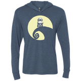T-Shirts Indigo / X-Small THE LITTLE NIGHTMARE Triblend Long Sleeve Hoodie Tee
