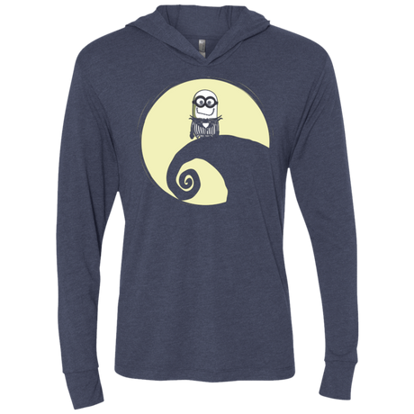 T-Shirts Vintage Navy / X-Small THE LITTLE NIGHTMARE Triblend Long Sleeve Hoodie Tee