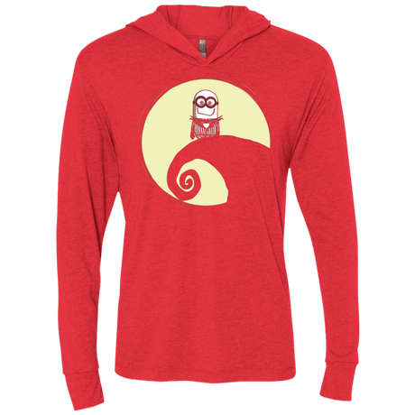 T-Shirts Vintage Red / X-Small THE LITTLE NIGHTMARE Triblend Long Sleeve Hoodie Tee