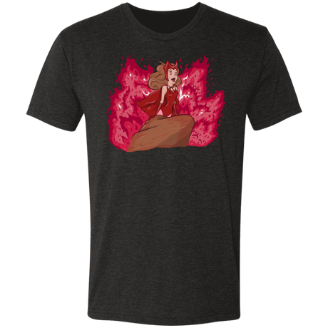 T-Shirts Vintage Black / S The Little Witch Men's Triblend T-Shirt