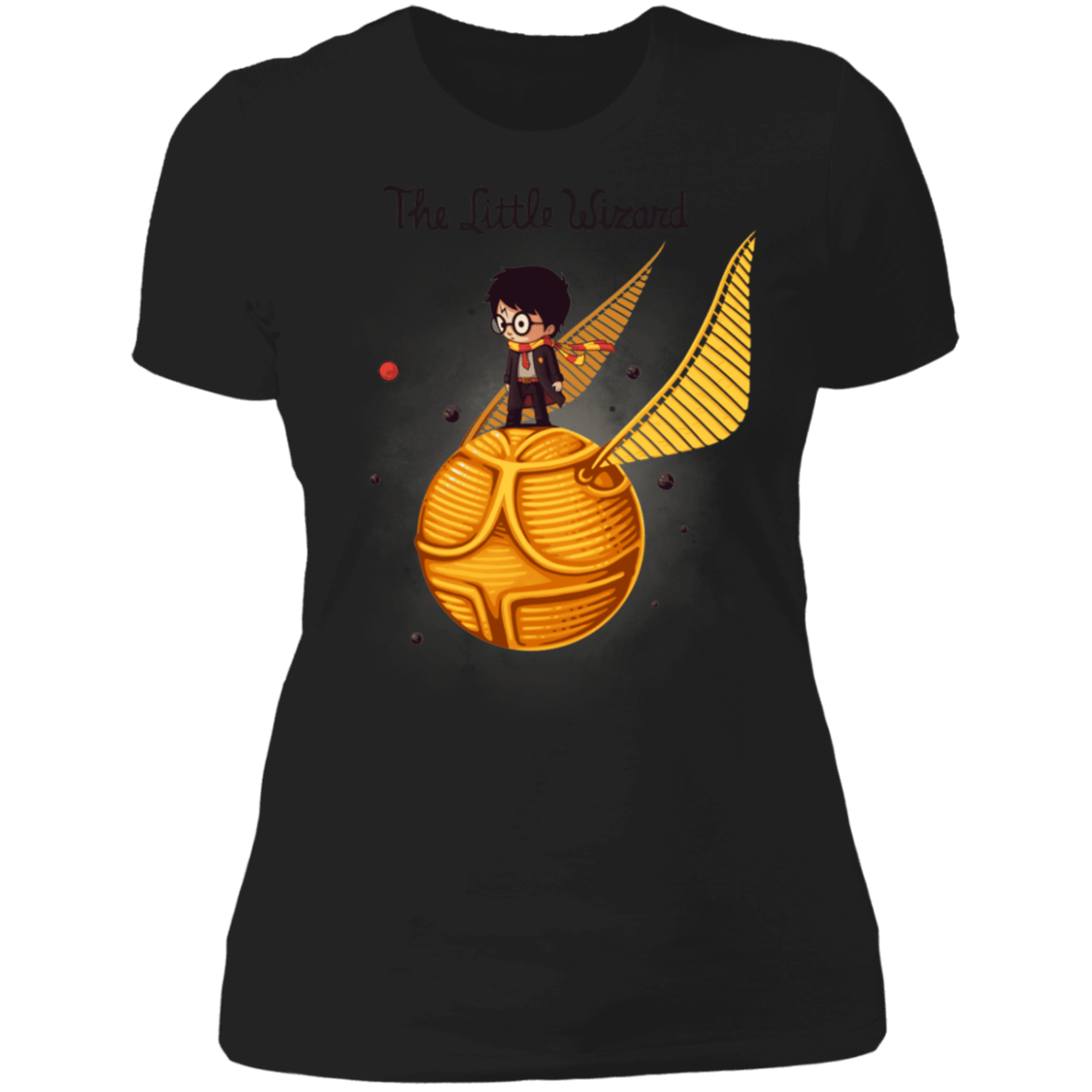 T-Shirts Black / X-Small The Little Wizard Women's Premium T-Shirt