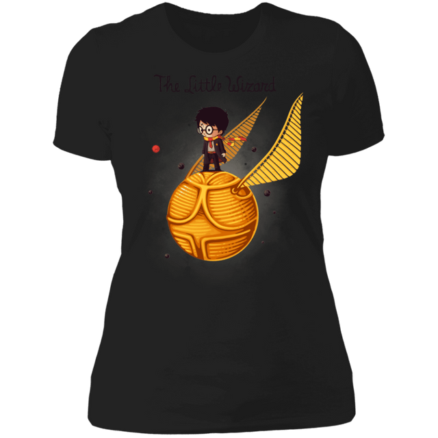 T-Shirts Black / X-Small The Little Wizard Women's Premium T-Shirt