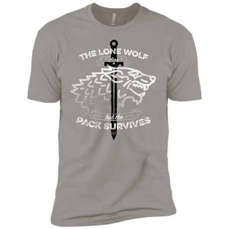 T-Shirts Light Grey / YXS The Lone Wolf Boys Premium T-Shirt