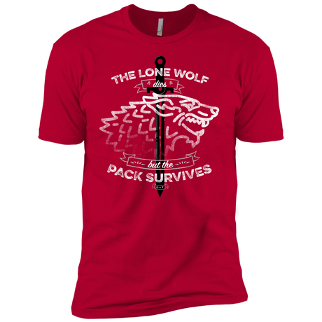 T-Shirts Red / YXS The Lone Wolf Boys Premium T-Shirt