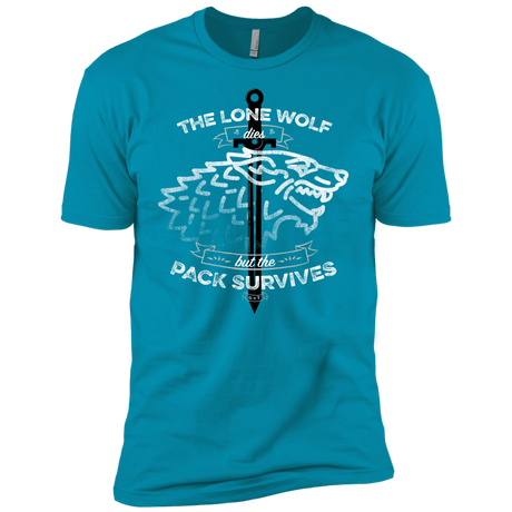 T-Shirts Turquoise / YXS The Lone Wolf Boys Premium T-Shirt