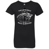 T-Shirts Black / YXS The Lone Wolf Girls Premium T-Shirt