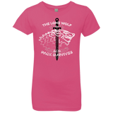 T-Shirts Hot Pink / YXS The Lone Wolf Girls Premium T-Shirt