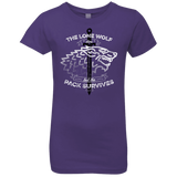 T-Shirts Purple Rush / YXS The Lone Wolf Girls Premium T-Shirt