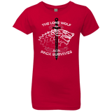 T-Shirts Red / YXS The Lone Wolf Girls Premium T-Shirt