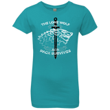 T-Shirts Tahiti Blue / YXS The Lone Wolf Girls Premium T-Shirt