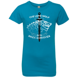 T-Shirts Turquoise / YXS The Lone Wolf Girls Premium T-Shirt