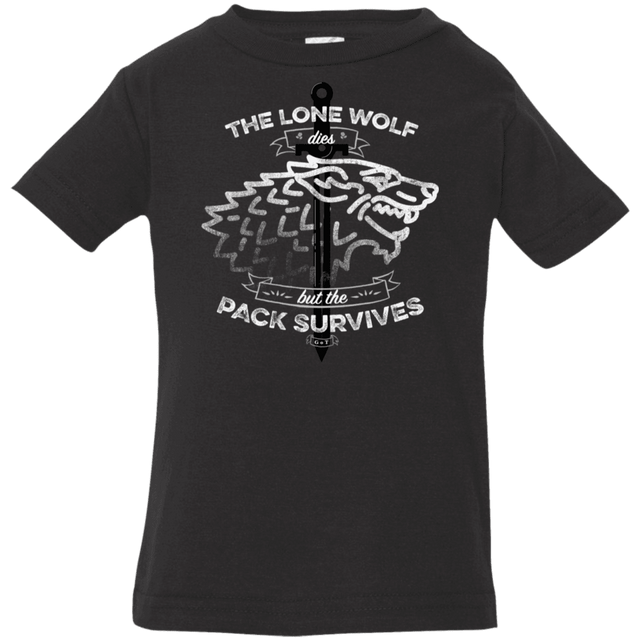 T-Shirts Black / 6 Months The Lone Wolf Infant Premium T-Shirt