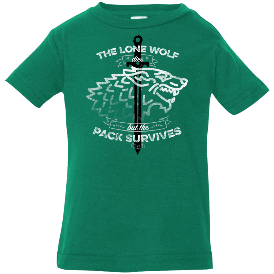 T-Shirts Kelly / 6 Months The Lone Wolf Infant Premium T-Shirt