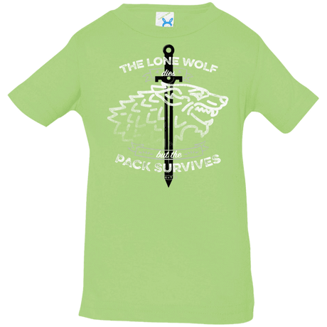 T-Shirts Key Lime / 6 Months The Lone Wolf Infant Premium T-Shirt