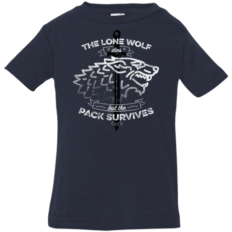 T-Shirts Navy / 6 Months The Lone Wolf Infant Premium T-Shirt