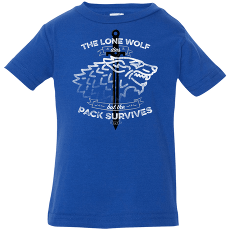 T-Shirts Royal / 6 Months The Lone Wolf Infant Premium T-Shirt