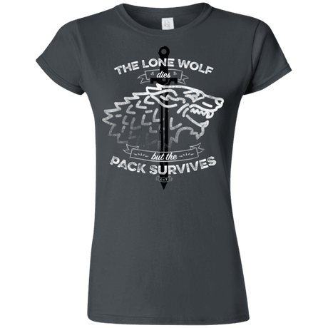 T-Shirts Charcoal / S The Lone Wolf Junior Slimmer-Fit T-Shirt