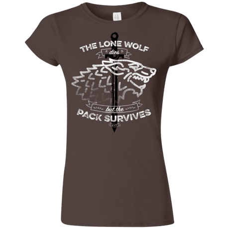 T-Shirts Dark Chocolate / S The Lone Wolf Junior Slimmer-Fit T-Shirt