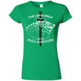 T-Shirts Irish Green / S The Lone Wolf Junior Slimmer-Fit T-Shirt