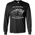 T-Shirts Black / S The Lone Wolf Men's Long Sleeve T-Shirt