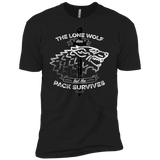 T-Shirts Black / X-Small The Lone Wolf Men's Premium T-Shirt