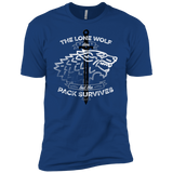 T-Shirts Royal / X-Small The Lone Wolf Men's Premium T-Shirt
