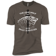 T-Shirts Warm Grey / X-Small The Lone Wolf Men's Premium T-Shirt