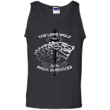 T-Shirts Black / S The Lone Wolf Men's Tank Top