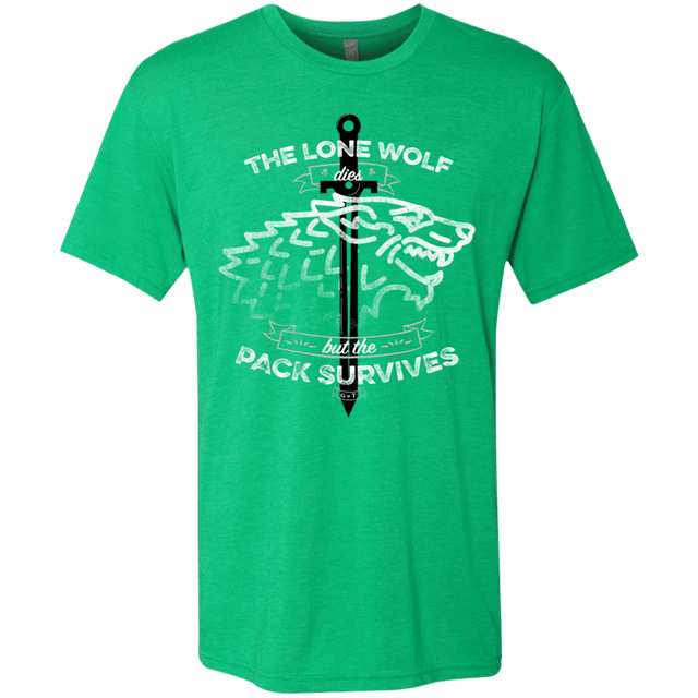 T-Shirts Envy / S The Lone Wolf Men's Triblend T-Shirt