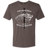 T-Shirts Macchiato / S The Lone Wolf Men's Triblend T-Shirt