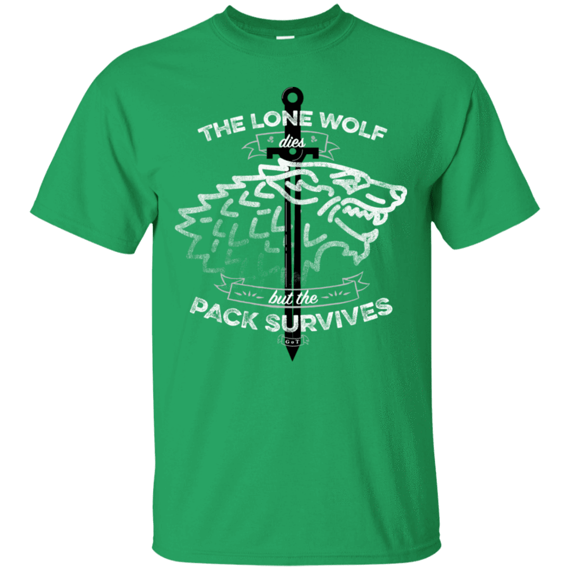 T-Shirts Irish Green / S The Lone Wolf T-Shirt