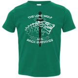 T-Shirts Kelly / 2T The Lone Wolf Toddler Premium T-Shirt