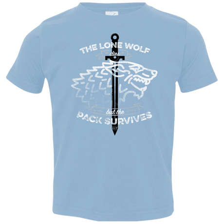 T-Shirts Light Blue / 2T The Lone Wolf Toddler Premium T-Shirt