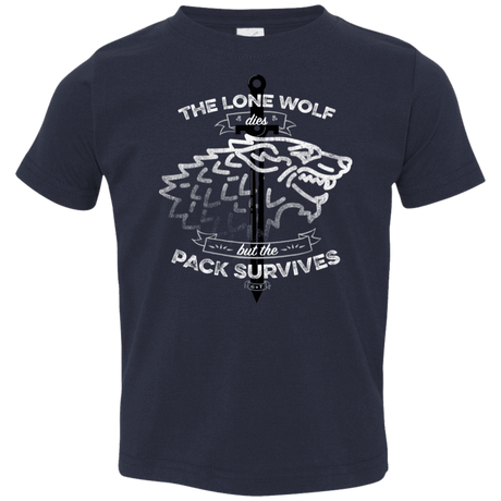 T-Shirts Navy / 2T The Lone Wolf Toddler Premium T-Shirt