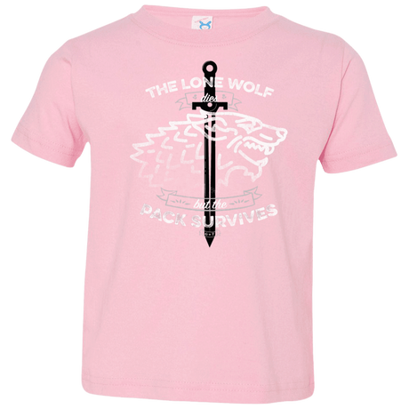 T-Shirts Pink / 2T The Lone Wolf Toddler Premium T-Shirt