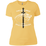 T-Shirts Banana Cream/ / X-Small The Lone Wolf Women's Premium T-Shirt