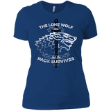 T-Shirts Royal / X-Small The Lone Wolf Women's Premium T-Shirt