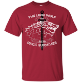 T-Shirts Cardinal / YXS The Lone Wolf Youth T-Shirt