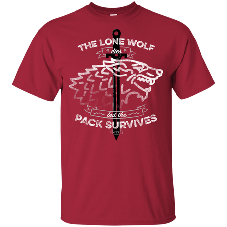 T-Shirts Cardinal / YXS The Lone Wolf Youth T-Shirt