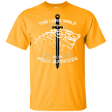 T-Shirts Gold / YXS The Lone Wolf Youth T-Shirt