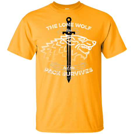 T-Shirts Gold / YXS The Lone Wolf Youth T-Shirt