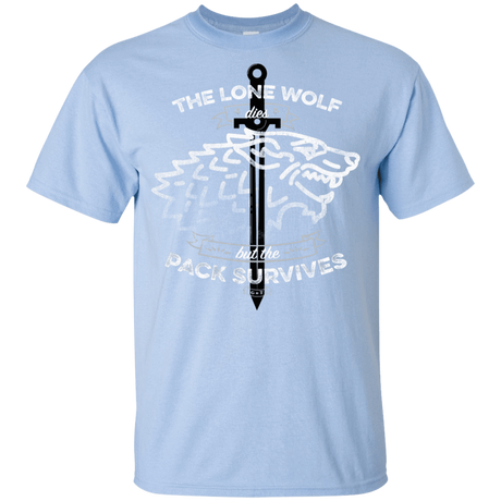 T-Shirts Light Blue / YXS The Lone Wolf Youth T-Shirt