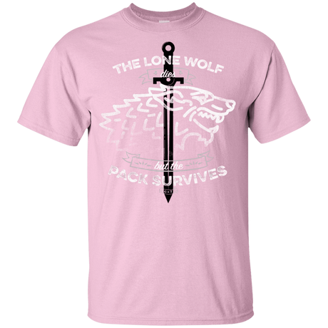 T-Shirts Light Pink / YXS The Lone Wolf Youth T-Shirt