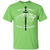 T-Shirts Lime / YXS The Lone Wolf Youth T-Shirt