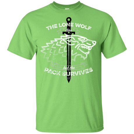 T-Shirts Lime / YXS The Lone Wolf Youth T-Shirt